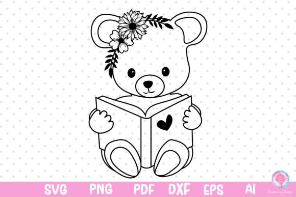Cute Bear SVG: Playful Graphics for Print Templates