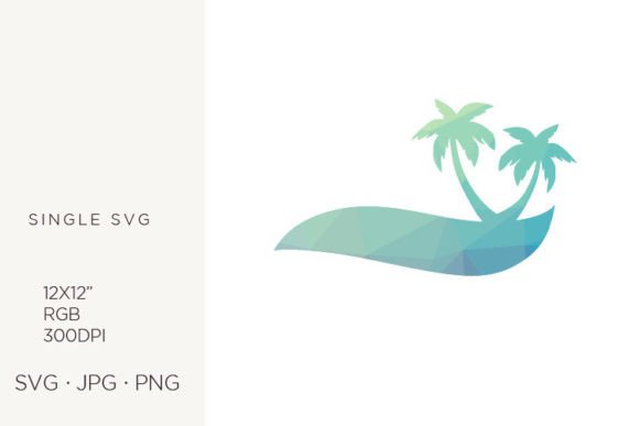 Geometric Pattern, Dune and Palms: Graphics & Icons for Editorial Polish