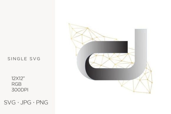 Technology Related Logo Letter D: Graphics & Icons